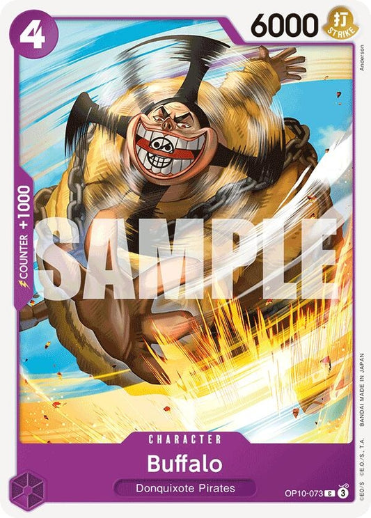 Image for Buffalo (OP10-073) (Royal Blood) - One Piece Card Game