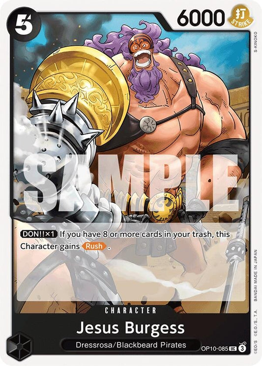 Image for Jesus Burgess (OP10-085) (Royal Blood) - One Piece Card Game