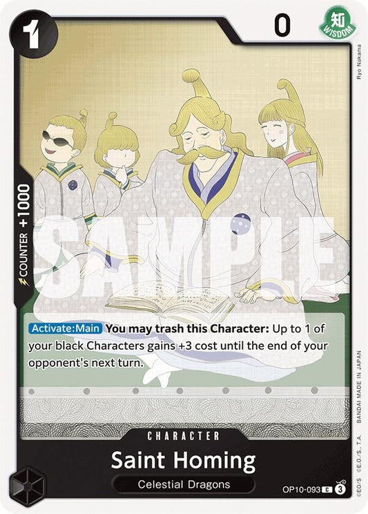 Image for Saint Homing (OP10-093) (Royal Blood) - One Piece Card Game
