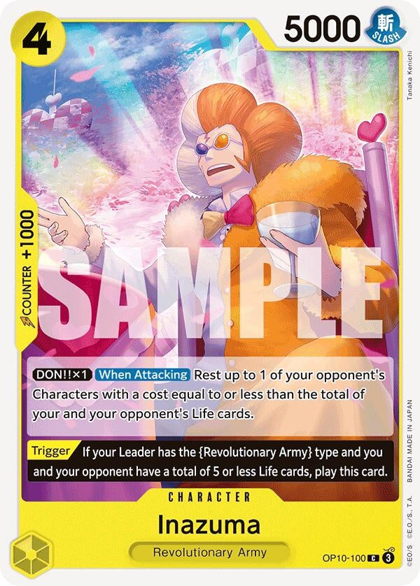 Image for Inazuma (OP10-100) (Royal Blood) - One Piece Card Game