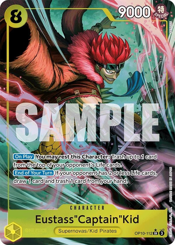Image for Eustass"Captain"Kid (112) (Parallel) (OP10-112) (Royal Blood) - One Piece Card Game