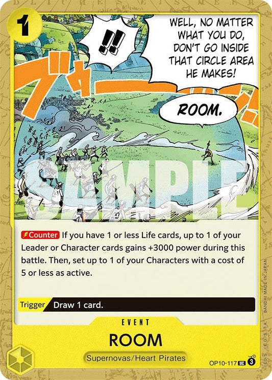Image for ROOM (OP10-117) (Royal Blood) - One Piece Card Game