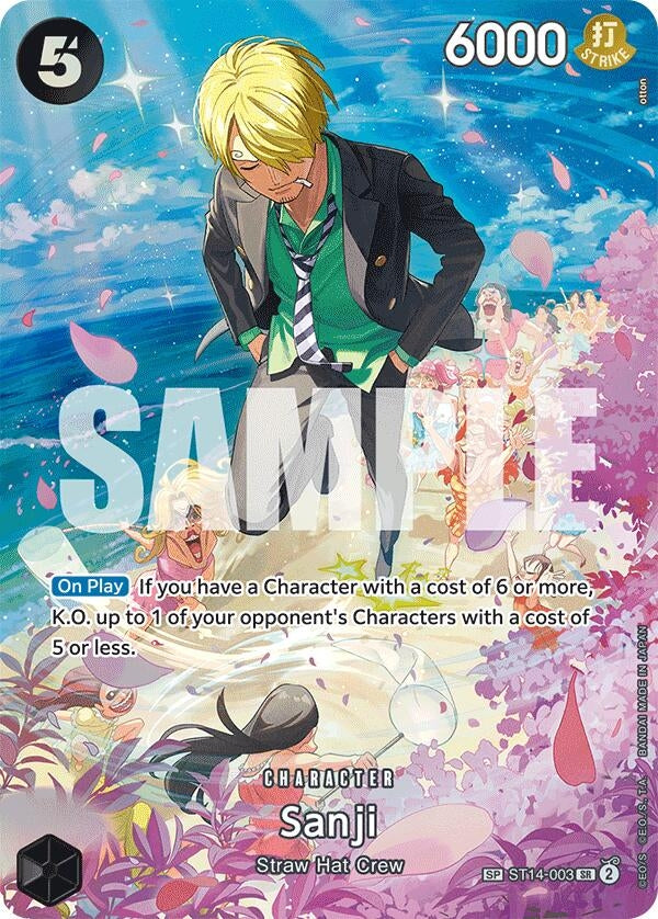 Image for Sanji (SP) (ST14-003) (Royal Blood) - One Piece Card Game
