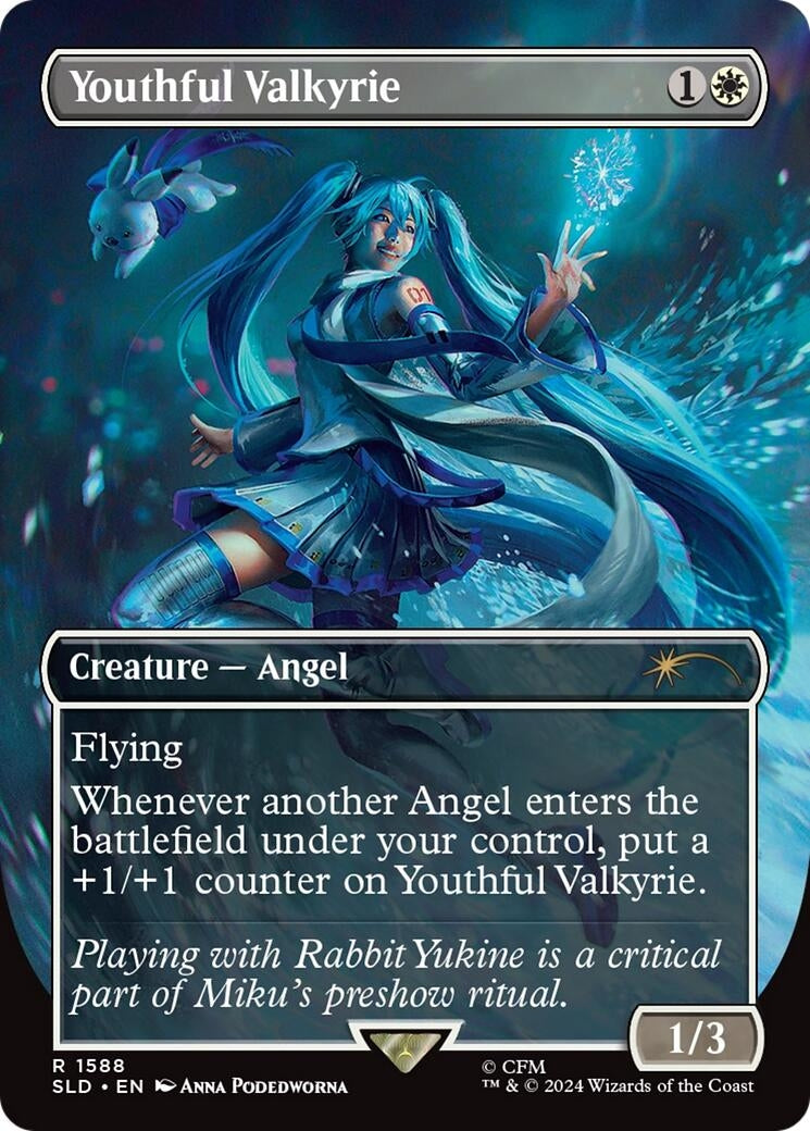 Image for Youthful Valkyrie (1588) (Secret Lair Drop Series) - Magic: The Gathering