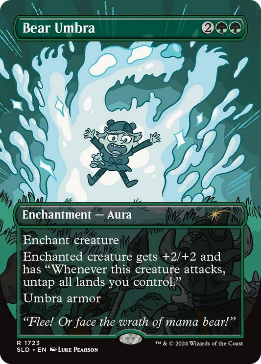 Image for Bear Umbra (1723) (Secret Lair Drop Series) - Magic: The Gathering