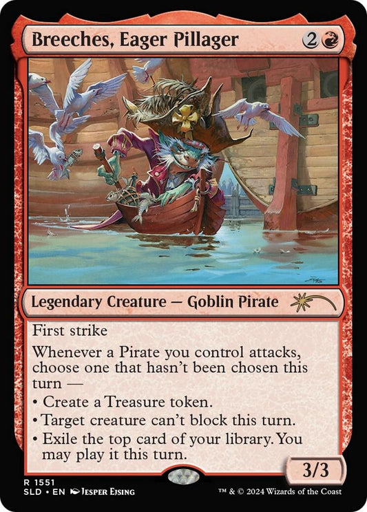 Image for Breeches, Eager Pillager (1551) (Secret Lair Drop Series) - Magic: The Gathering