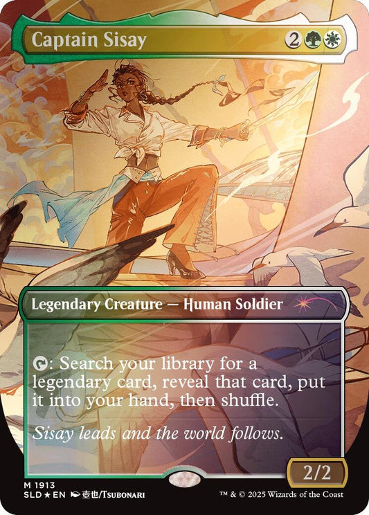 Image for Captain Sisay (1913) (Rainbow Foil) (1913) (Secret Lair Drop Series) - Magic: The Gathering