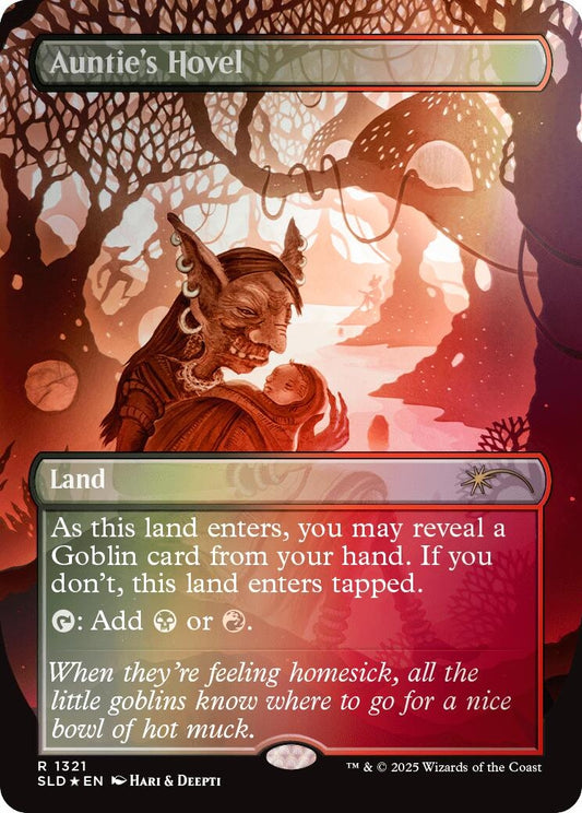 Image for Auntie's Hovel (Rainbow Foil) (1321) (Secret Lair Drop Series) - Magic: The Gathering