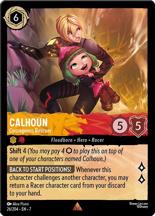 Image for Calhoun - Courageous Rescuer (26/204) (Archazia's Island) - Disney Lorcana