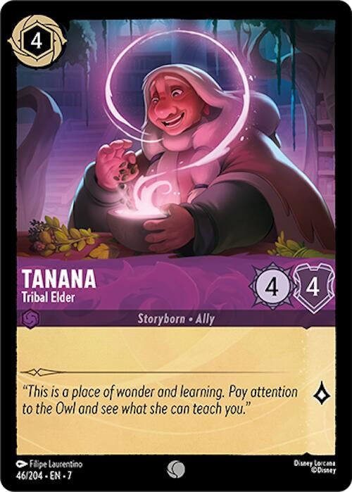 Image for Tanana - Tribal Elder (46/204) (Archazia's Island) - Disney Lorcana