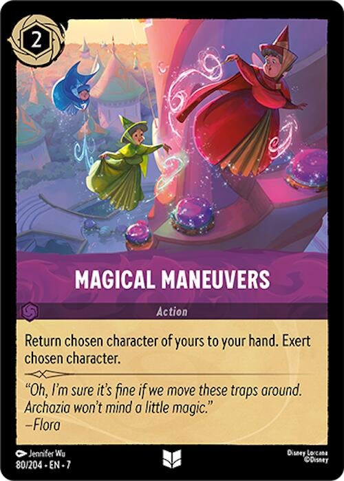 Image for Magical Maneuvers (80/204) (Archazia's Island) - Disney Lorcana