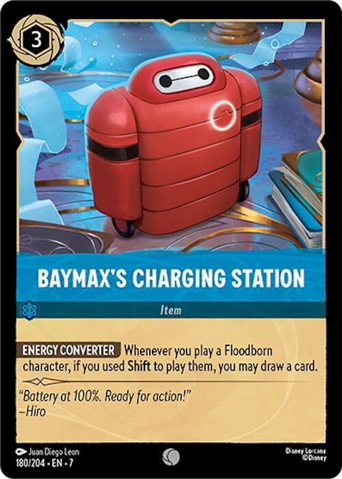 Image for Baymax's Charging Station (180/204) (Archazia's Island) - Disney Lorcana