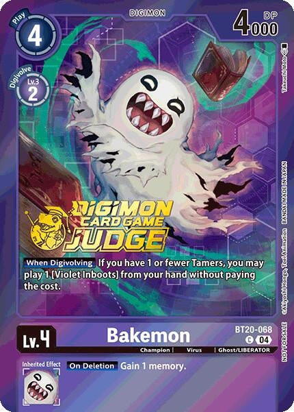 Image for Bakemon (Judge Pack 2025 Wave 1) (BT20-068 C) (Release Special Booster 2.5) - Digimon Card Game