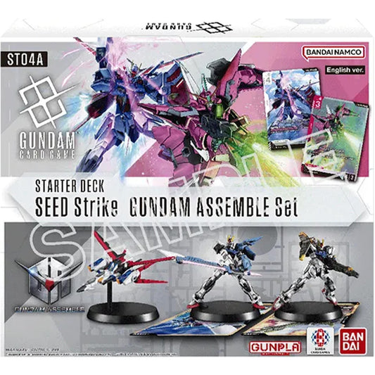 Image for Starter Deck 04: SEED Strike - Gundam Assemble Starter Set - Gundam Card Game