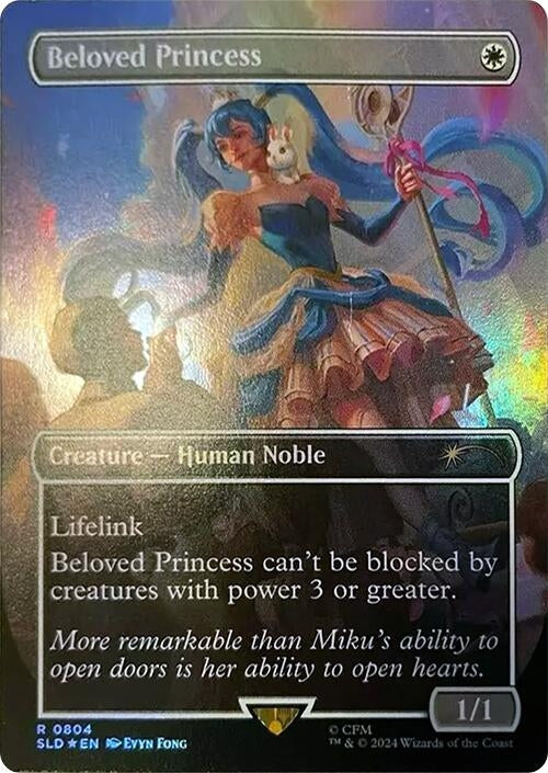 Image for Beloved Princess (Rainbow Foil) (804) (Secret Lair Drop Series) - Magic: The Gathering