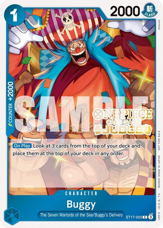 Image for Buggy (Judge Pack Vol. 5) (ST17-003) (One Piece Promotion Cards) - One Piece Card Game