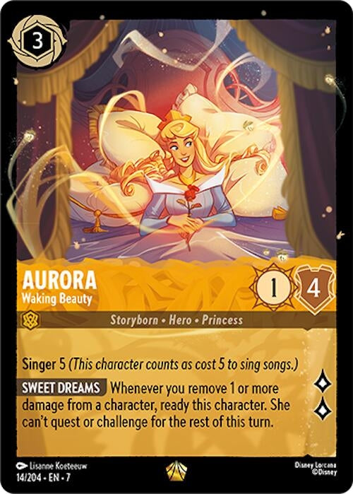 Image for Aurora - Waking Beauty (14/204) (Archazia's Island) - Disney Lorcana