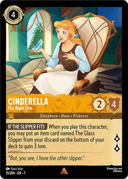 Image for Cinderella - The Right One (15/204) (Archazia's Island) - Disney Lorcana