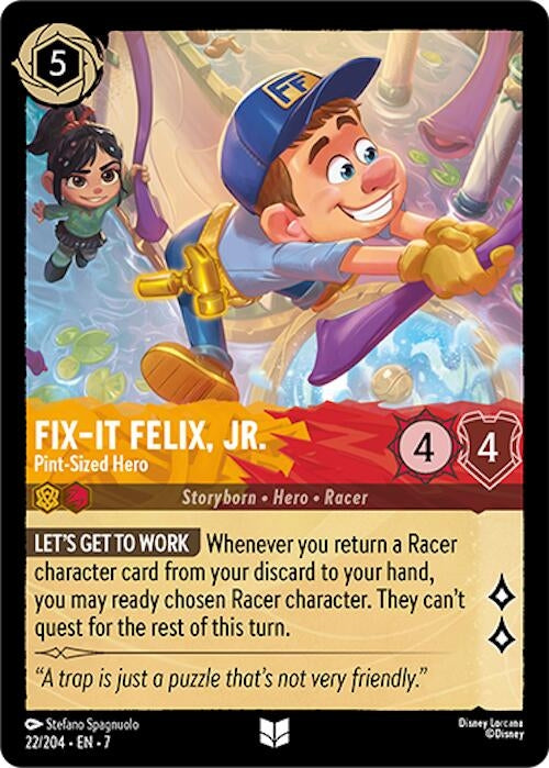 Image for Fix-It Felix, Jr. - Pint-Sized Hero (22/204) (Archazia's Island) - Disney Lorcana