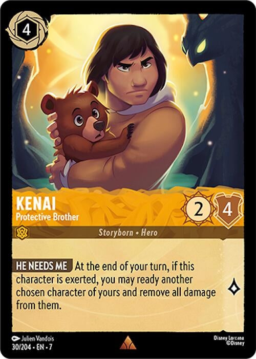 Image for Kenai - Protective Brother (30/204) (Archazia's Island) - Disney Lorcana