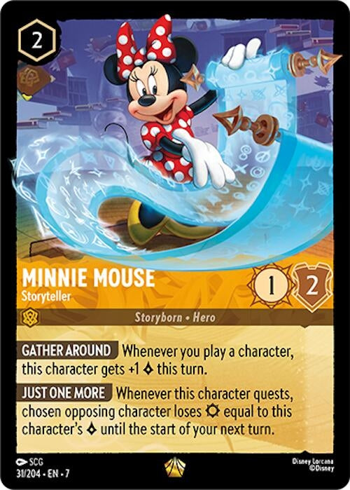 Image for Minnie Mouse - Storyteller (31/204) (Archazia's Island) - Disney Lorcana