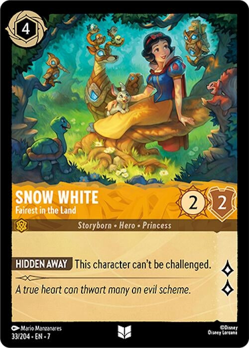 Image for Snow White - Fairest in the Land (33/204) (Archazia's Island) - Disney Lorcana