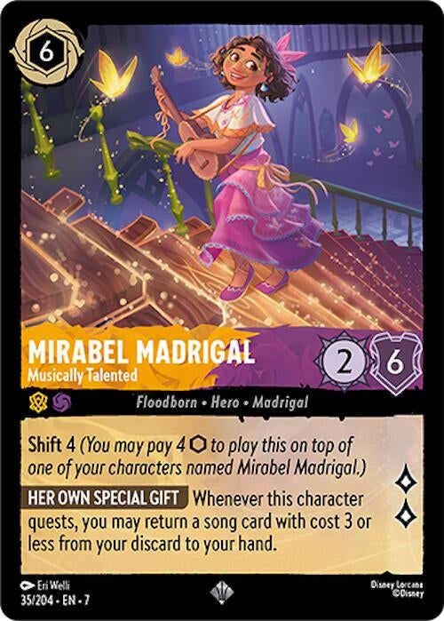 Image for Mirabel Madrigal - Musically Talented (35/204) (Archazia's Island) - Disney Lorcana