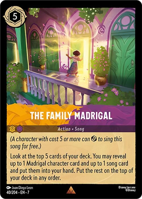 Image for The Family Madrigal (40/204) (Archazia's Island) - Disney Lorcana