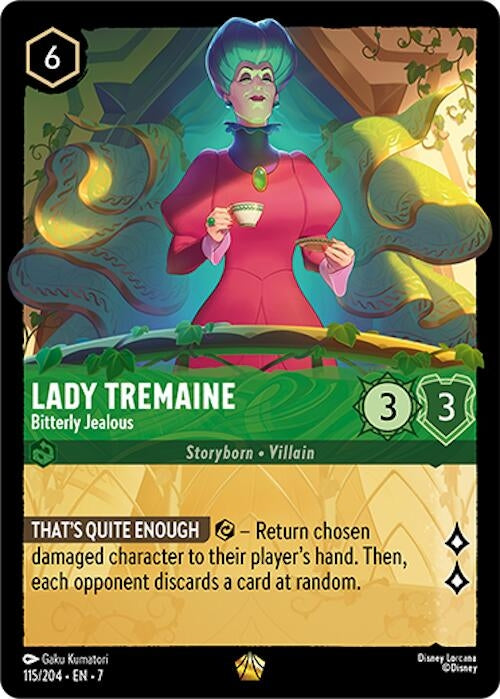 Image for Lady Tremaine - Bitterly Jealous (115/204) (Archazia's Island) - Disney Lorcana
