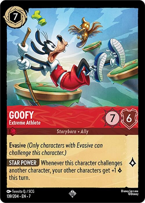 Image for Goofy - Extreme Athlete (139/204) (Archazia's Island) - Disney Lorcana