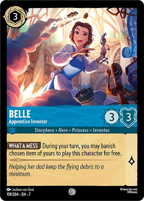 Image for Belle - Apprentice Inventor (159/204) (Archazia's Island) - Disney Lorcana