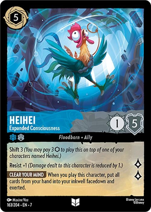 Image for Heihei - Expanded Consciousness (163/204) (Archazia's Island) - Disney Lorcana