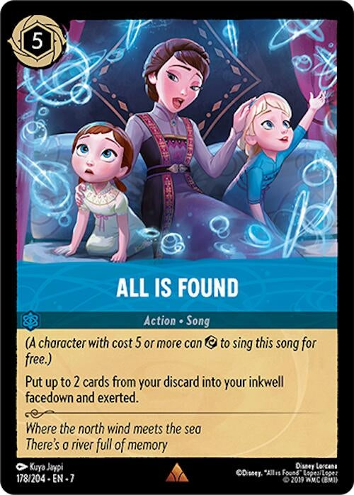 Image for All Is Found (178/204) (Archazia's Island) - Disney Lorcana