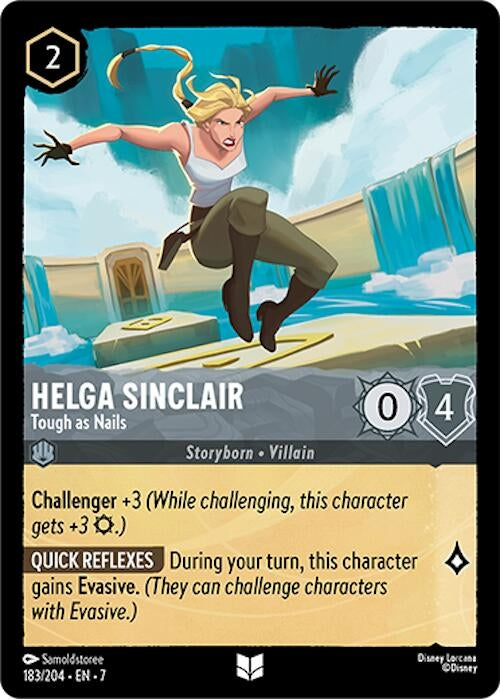 Image for Helga Sinclair - Tough as Nails (183/204) (Archazia's Island) - Disney Lorcana
