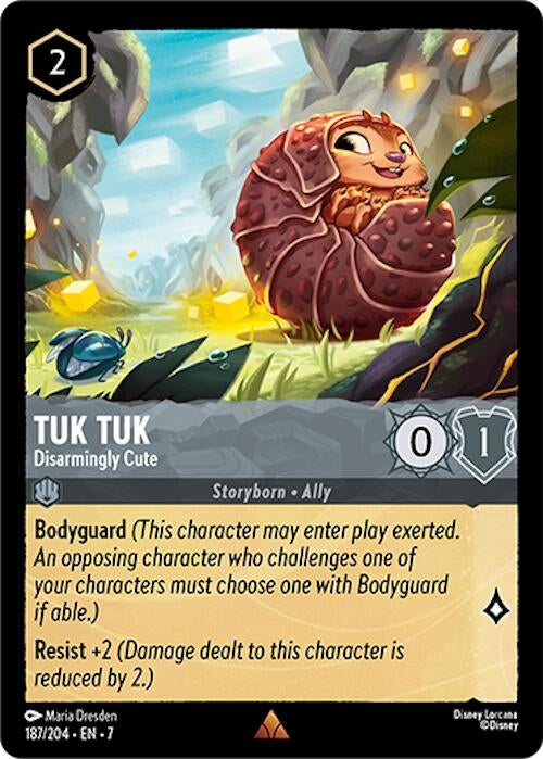 Image for Tuk Tuk - Disarmingly Cute (187/204) (Archazia's Island) - Disney Lorcana