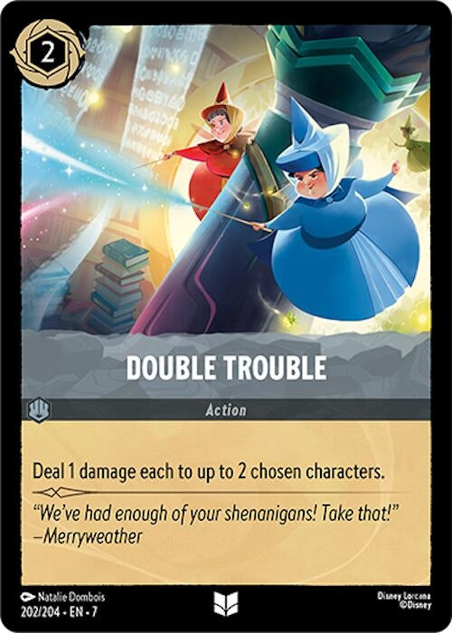 Image for Double Trouble (202/204) (Archazia's Island) - Disney Lorcana