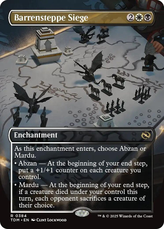 Image for Barrensteppe Siege (Borderless) (384) (Tarkir: Dragonstorm) - Magic: The Gathering
