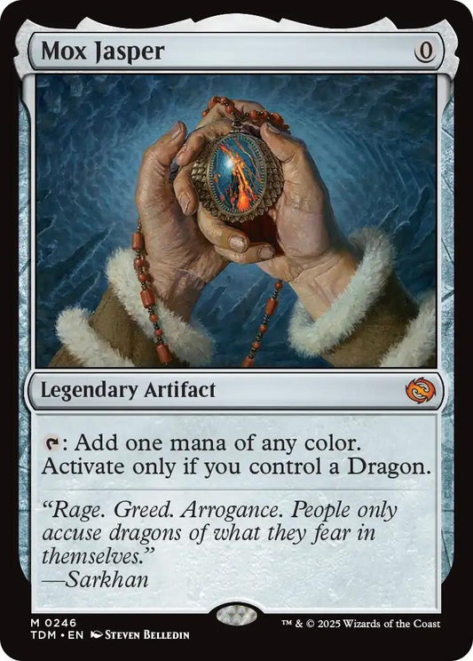 Image for Mox Jasper (246) (Tarkir: Dragonstorm) - Magic: The Gathering