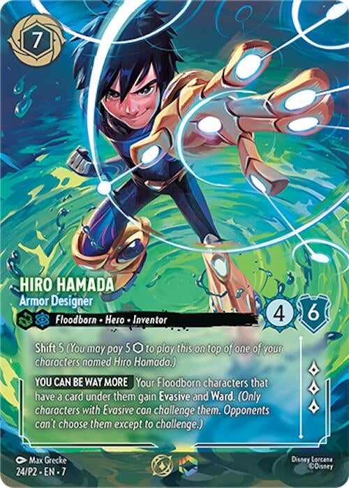 Image for Hiro Hamada - Armor Designer (Store Championship) (24) (Disney Lorcana Promo Cards) - Disney Lorcana