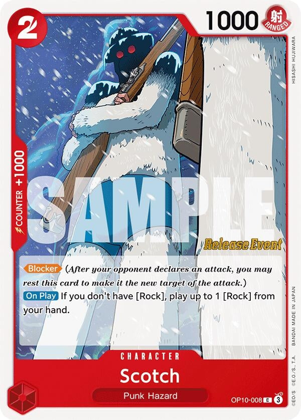 Image for Scotch (OP10-008) (Royal Blood Release Event Cards) - One Piece Card Game