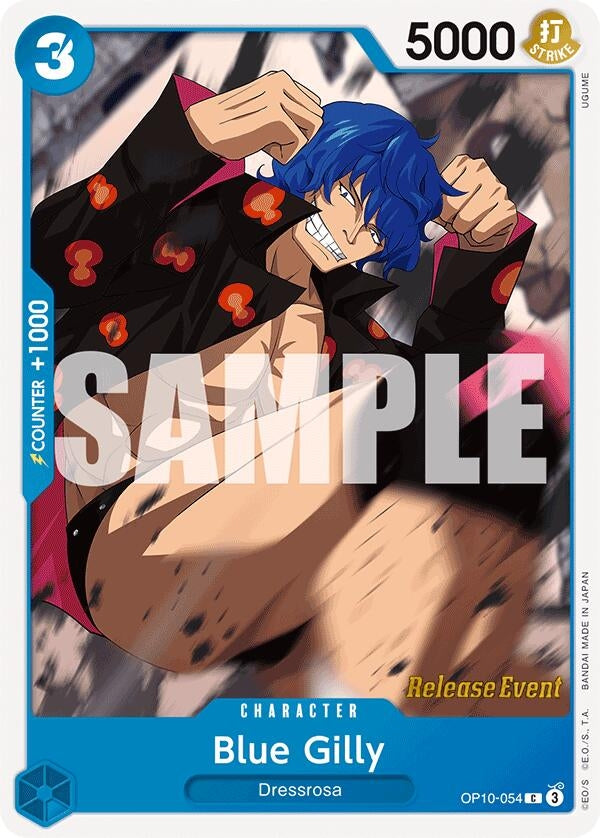 Image for Blue Gilly (OP10-054) (Royal Blood Release Event Cards) - One Piece Card Game