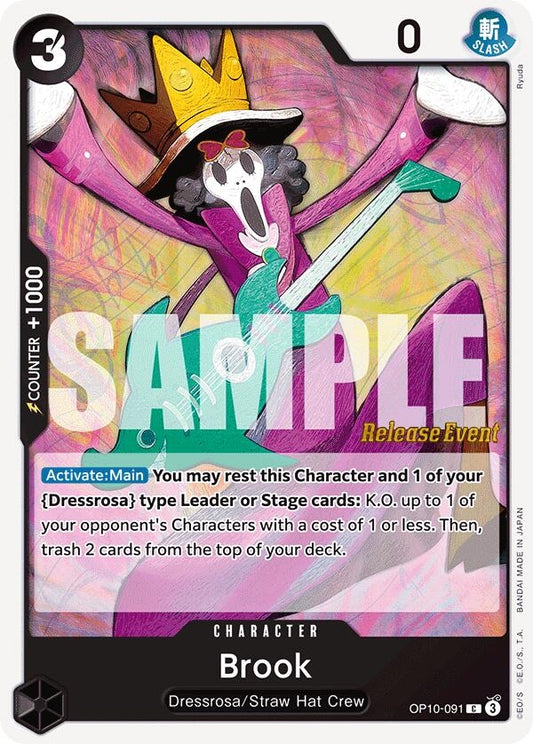 Image for Brook (091) (OP10-091) (Royal Blood Release Event Cards) - One Piece Card Game