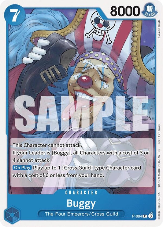 Image for Buggy (OP10 Release Event) (P-084) (One Piece Promotion Cards) - One Piece Card Game