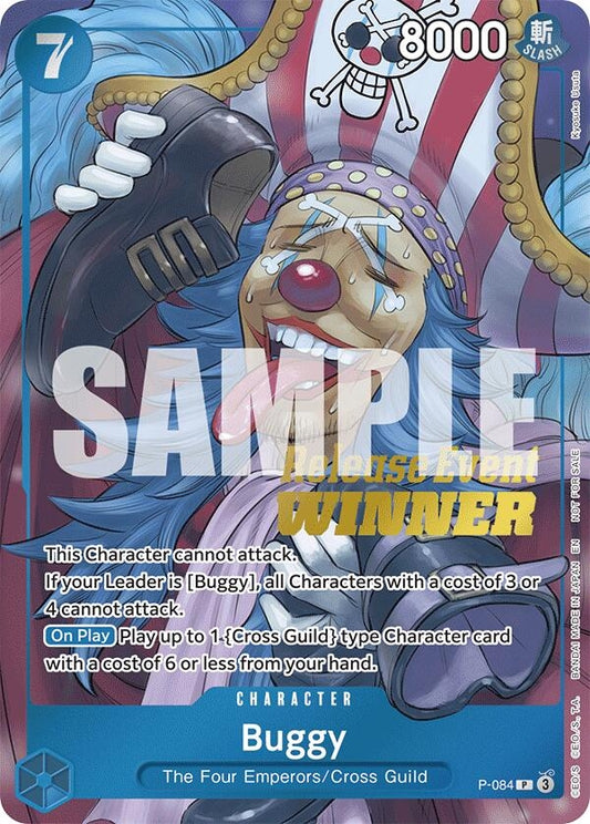 Image for Buggy (OP10 Release Event Winner) (P-084) (One Piece Promotion Cards) - One Piece Card Game
