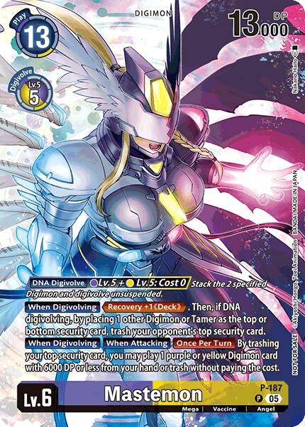 Image for Mastemon (BT-21: Illustration Celebration Pack) (P-187 P) (World Convergence) - Digimon Card Game
