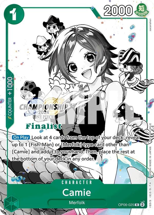 Image for Camie (Championship 2024 Finalist Card Set Vol. 2) (OP06-025) (One Piece Promotion Cards) - One Piece Card Game