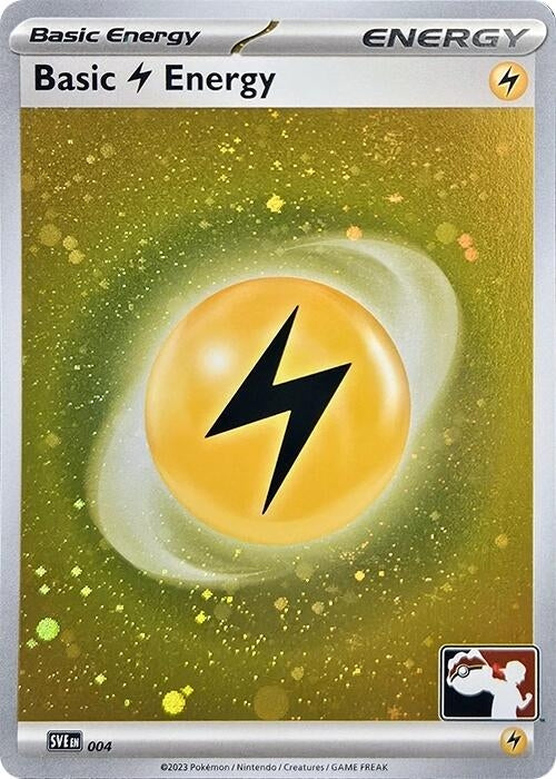 Basic Lightning Energy (Cosmo Holo) (12) (Prize Pack Series Cards)
