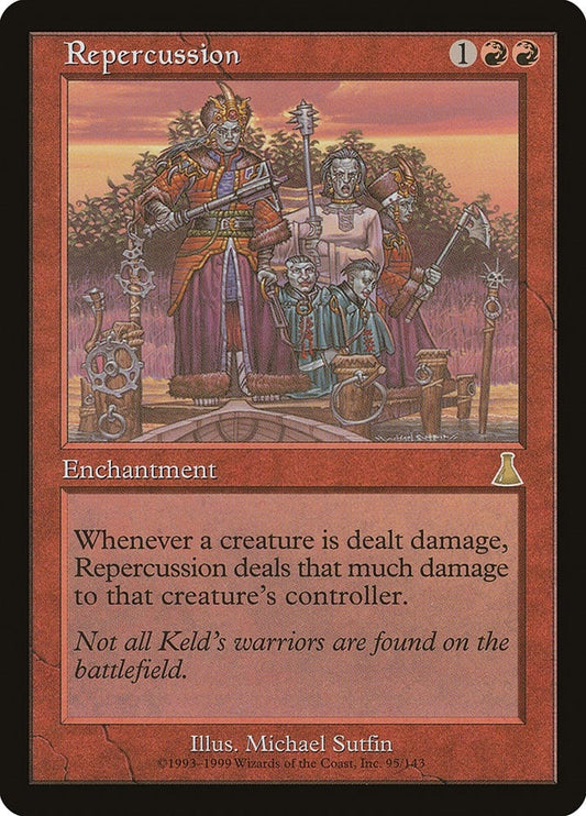 Image for Repercussion (95) (Urza's Destiny) - Magic: The Gathering
