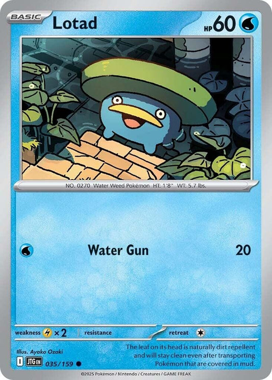 Image for Lotad (035/159) (SV09: Journey Together) - Pokemon