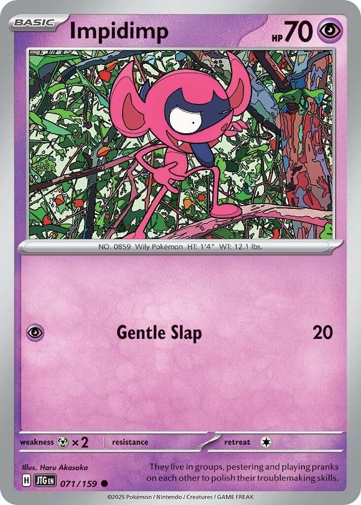 Image for Impidimp (071/159) (SV09: Journey Together) - Pokemon